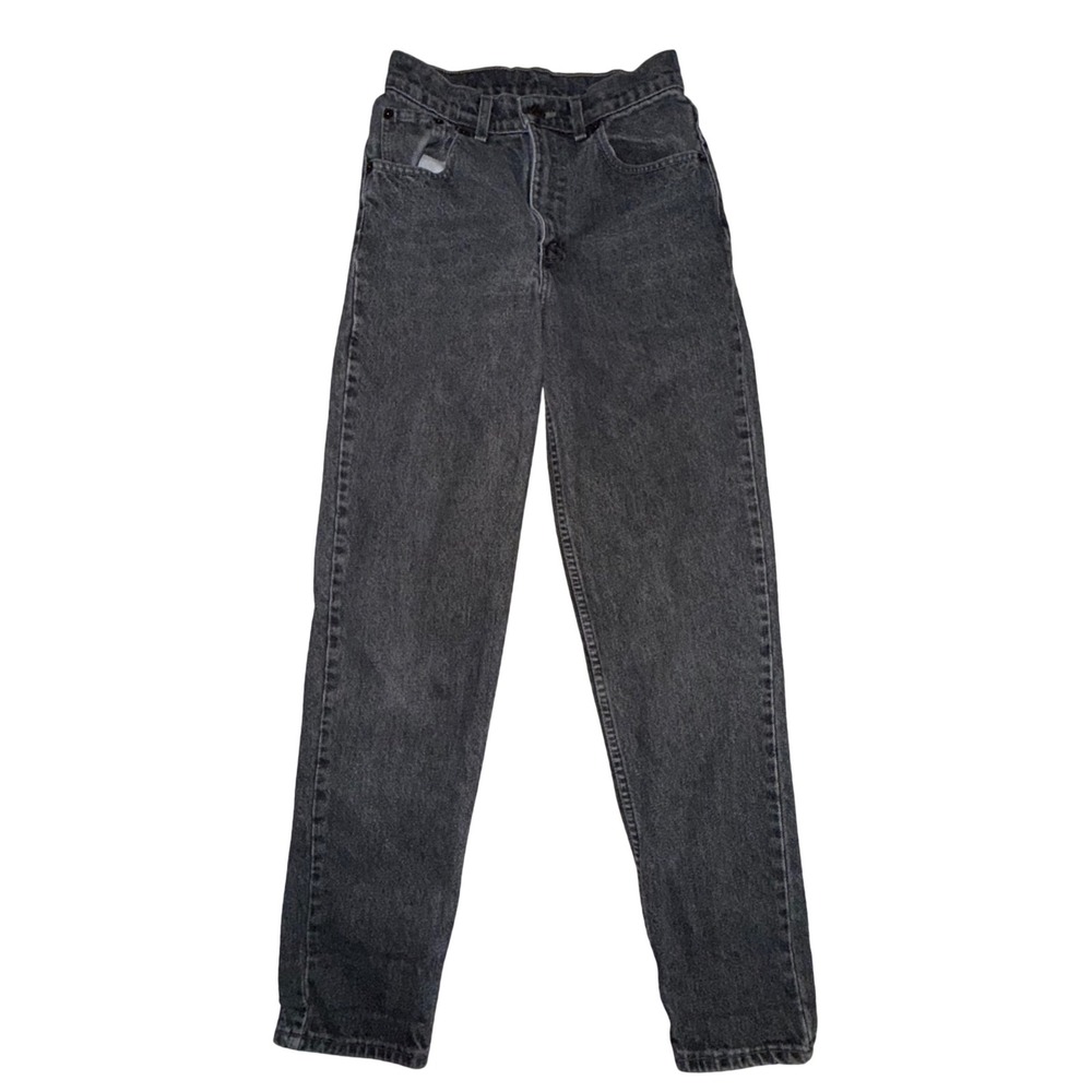 Vintage‎ Levis 550 Jeans 28x32 Black High Rise Straight Leg Early 00's